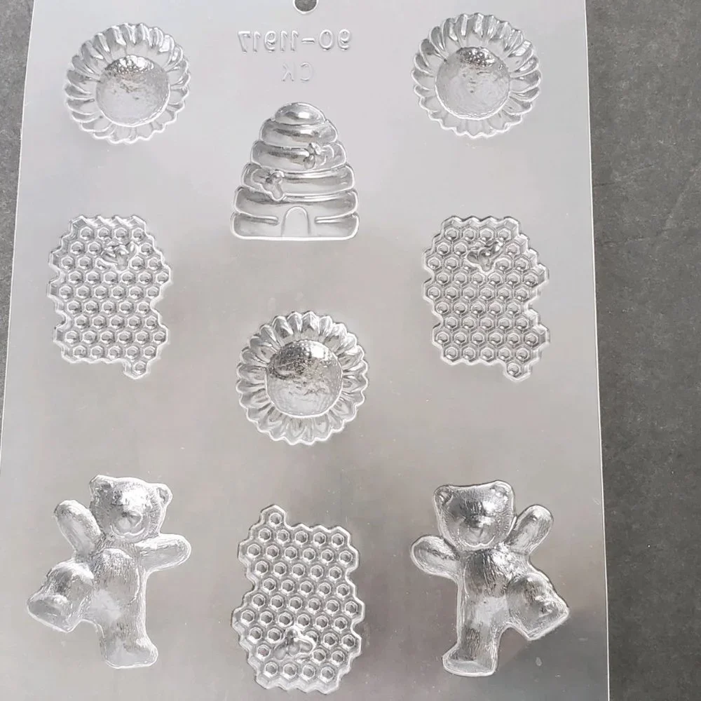 Bear and Honeycomb Chocolate Molds